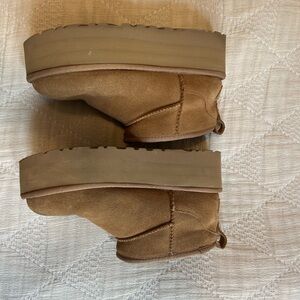 UGG Tan Ankle Boots